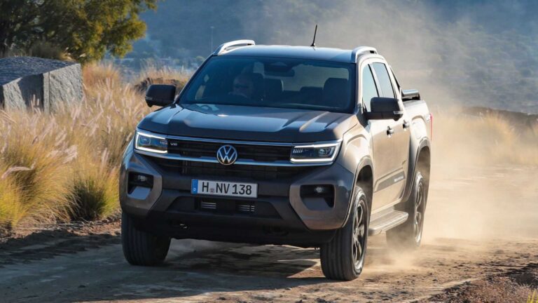 Nova Vw Amarok V Vem Para Impressionar Cv