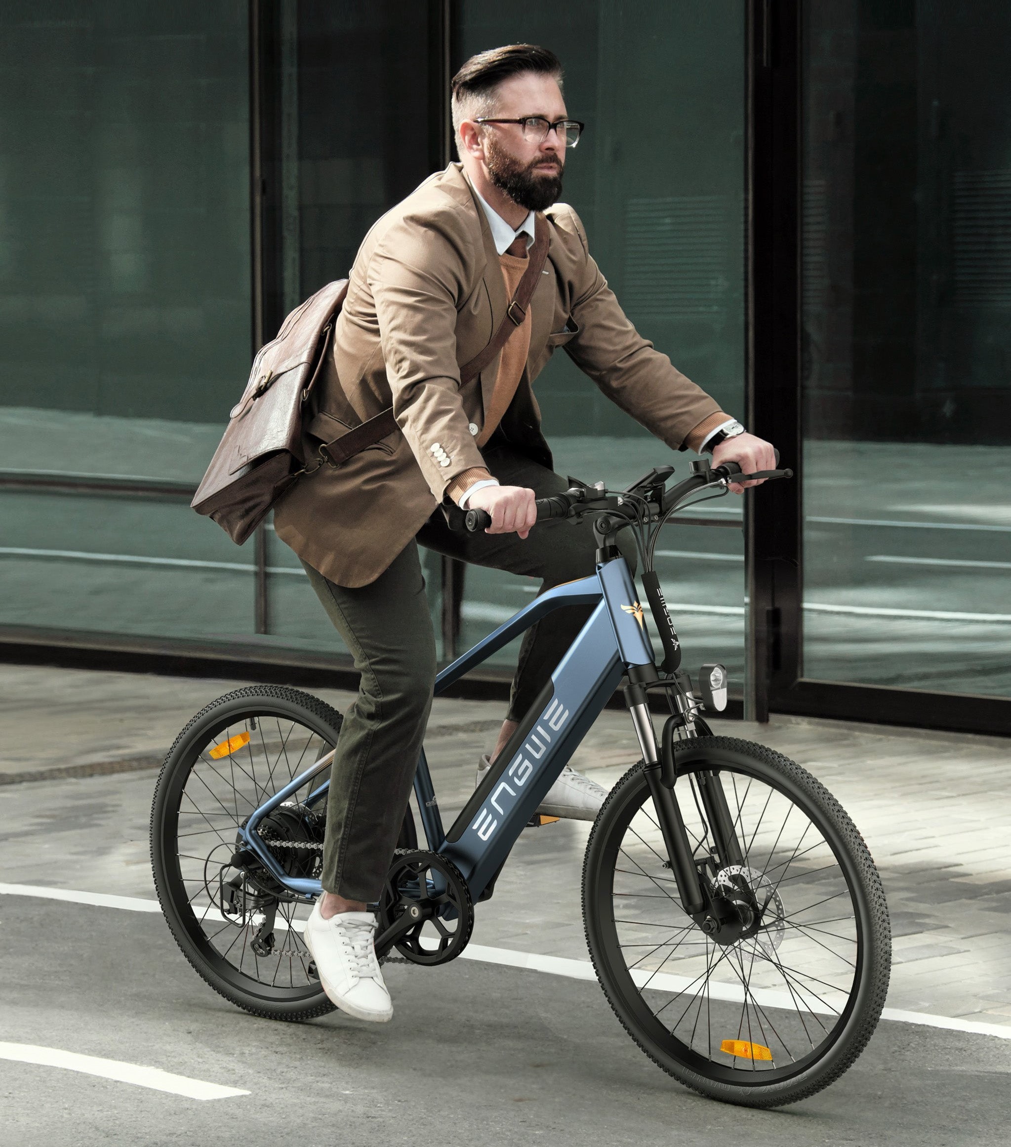 Bicicleta El Trica Engwe P Urban Commuter Giro Dos Motores