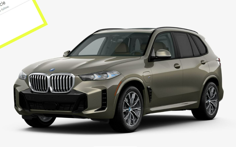 BMW X5 2024 with updates Engine Spin