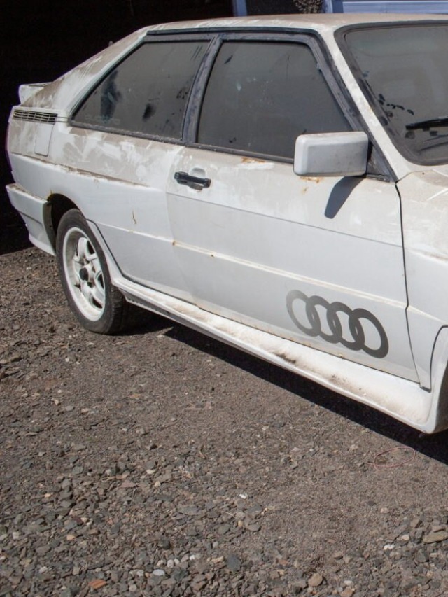 Audi Rara Descoberta em um Celeiro