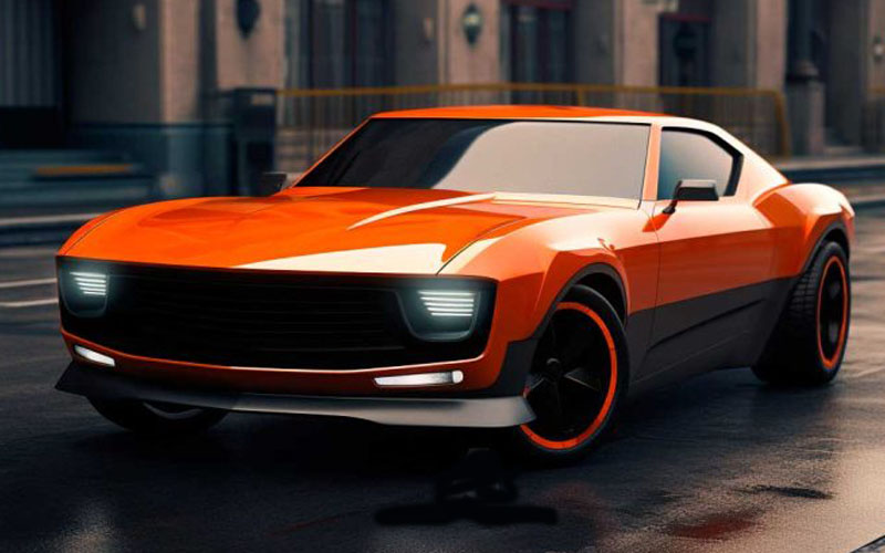 Ford Maverick 2024 GT Orange Ford's new sports car! Engine Turnover